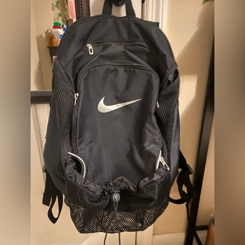 COPY - Black NIKE soccer backpack
